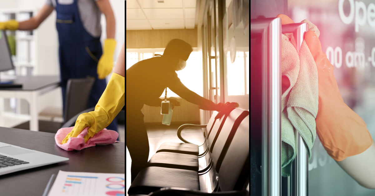 Learn More about our Commercial Sanitizing & Disinfecting Services
